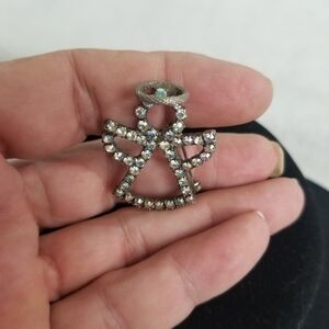 Vintage Aurora Borealis Angel pin